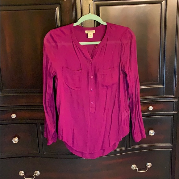 Lucky Brand Tops - Lucky Brand sheer blouse